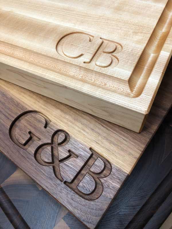 Precision Engraving on Cutting Boards