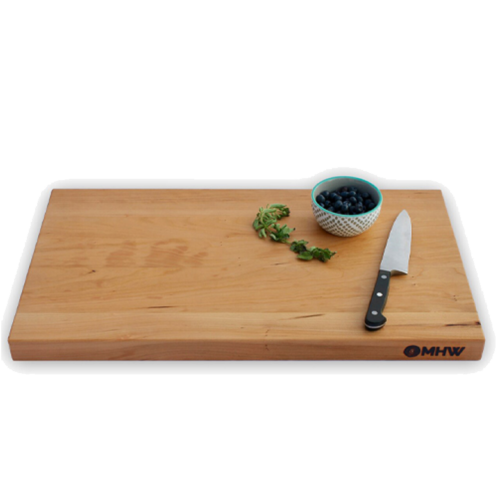 Cherry Cutting Boards With Handle Reversible 1.5 Thick